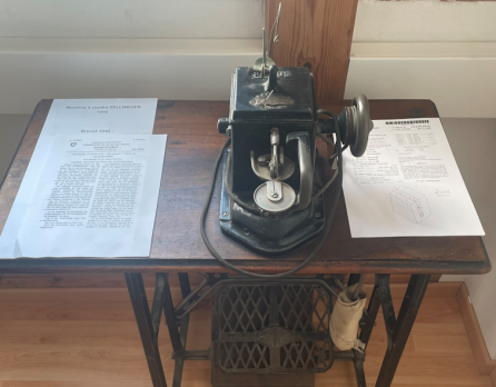 sewing machine patent